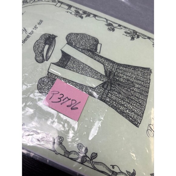 Primrose Lane Felicity Sailor Dress & Beret Sewing Pattern for 18" Doll 1996 - Picture 4 of 4